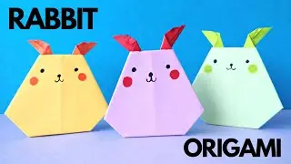 How to make paper\Origami Rabbit\Bunny| Cute paper craft for new year