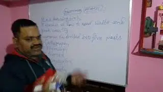 About Grammar with its parts
