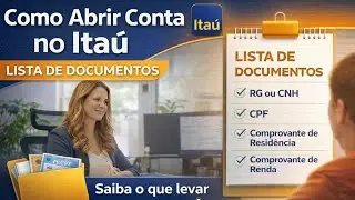 Como Abrir Conta no Ita&uacute; na Ag&ecirc;ncia: Documentos Necess&aacute;rios em 2025 (Passo a Passo)