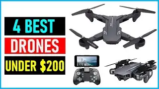 ✅Top 7 Best Drones Under $200 in 2023 { Review