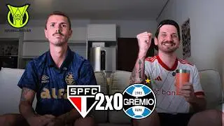 REACT GRENAL - S&atilde;o Paulo 2 x 0 Gr&ecirc;mio - BRAZILIAN CHAMPIONSHIP 2026