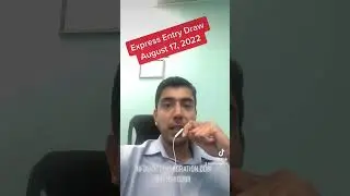 Express Entry Draw | August 17, 2022