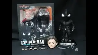 EAA-098 Spider Man Far From Home Stealth Suit｜蜘蛛人 離家日：蜘蛛人潛行戰衣｜野獸國｜Beast Kingdom｜Unbox｜Marvel