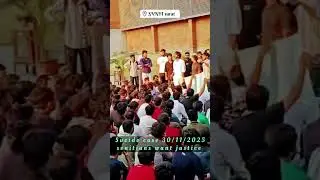 Student Suicide Sparks Campus-Wide Protest for Justice❓#svnit #sucide #we want justice