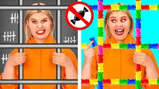 Weird Ways to Sneak Food Into Jail | Funny Moments by RaPaPa Challenge