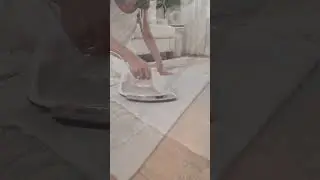 How to Remove Rug Creases #shorts