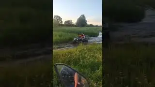Тест по воде CF MOTO 500 HO