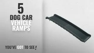 Top 10 Dog Car Vehicle Ramps [2018 Best Sellers]: PetSafe Solvit UltraLite Bi-Fold Pet Ramp, 62 in.,