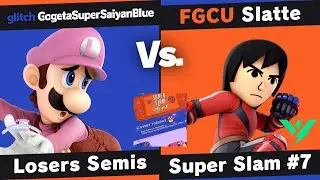 Super Slam 7 - GogetaSuperSaiyanBlue (Luigi) vs Slatte (Mii Brawler) - Losers Semis