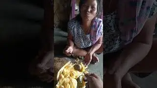 Jackfruit video / very Tasty Jackfruit /sweet fruit video #farming #rain #subwaysurfs #indiancartoon