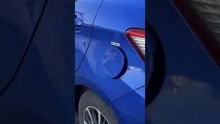 How to open the fuel cap / fuel door on a Toyota Yaris.  #toyota #driving #yaris  #tips #automobile
