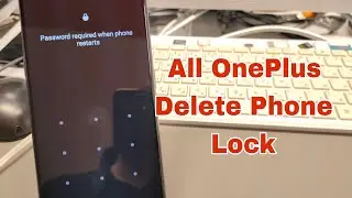 Forgot Phone Lock? How to Factory Reset All OnePlus phones, Delete Pin, Pattern, Password Lock.