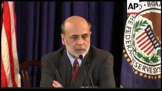 CLIENT REPLAY Bernanke news conference; sbites on US economy