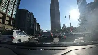 Driving to Boston MA Tunnel