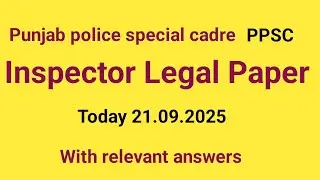 Inspector Legal paper 21.09.2025