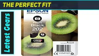 Черные фоточернила Epson 202: идеальное решение для печати на принтерах XP-6000/6005.