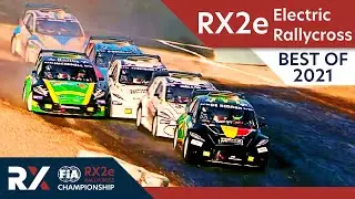 Best of RX2e 2021 - World Rallycross RX2e Highlights 2021. Electric Rallycross Racing