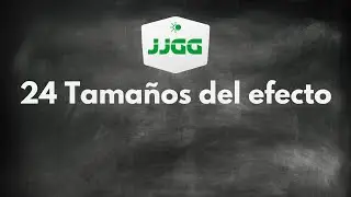24 Tamaños del efecto