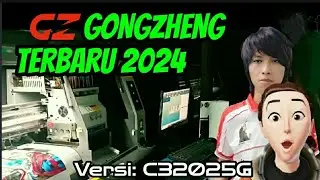 13 PAS HASIL CETAKAN STIKER _-_ MESIN GONGZHENG TERBARU 2024