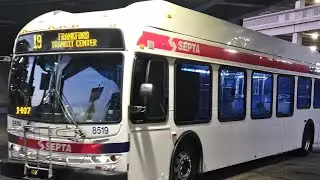 Septa DE40LFR 8501 on Rt 20 to Philadelphia Mills via Keswick 