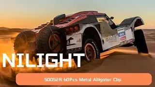 🔧 Nilight 50052R | Набор из 60 металлических зажимов типа &laquo;крокодил&raquo;