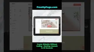 Website Builder - How To Create Portfolio Website With No Coding - No Hosting - No Domain - #3