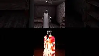 Granny vs Kamla Who is more scary 😱 #granny #grannygame #kamla #horror #gaming #shorts #viral #game