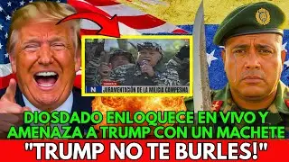 Diosdado Cabello DESESPERADO Amenaza a TRUMP Con un MACHETE