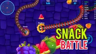 Snack battle 🥨#SnackBattle #FoodFight #SnackGame  #SnackAttack #SnackWar #SnackKing #MobileGaming