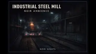 Industrial Steel Mill Ambience for Focus, Noir Atmosphere & Max Payne Urban Vibes (1 Hour)