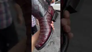 BOTA DUBAI PANZA COCODRILO #viral #boots