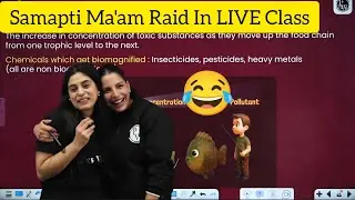 Samapti Ma'am Raid In LIVE Class || Funny moment  😂 #physicswallah #viralvideo 