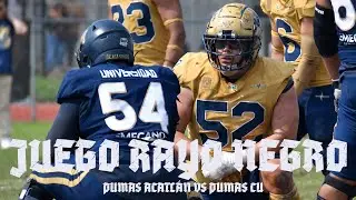 Cover Rayo Negro · JUEGO RAYO NEGRO 2024. Pumas Acatlán vs Pumas CU.