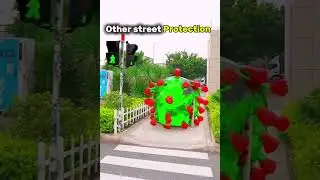 Other street protection vs last one🥶#shorts #trollface #edit
