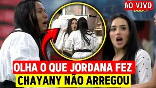 EITA: REAÇÃO DE JORDANA COM ENTRADA DE CHAYANY CHOCA E REVELAÇÃO VEM A TONA COM CAOS E TRETA