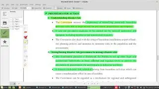 Disaster Management - Sendai Framework