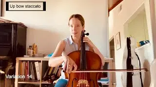 14. Up bow staccato: Sevcik Op.3, Variation 14