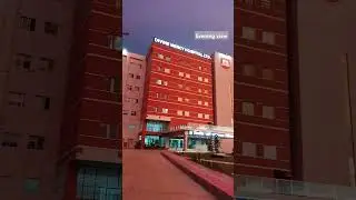 Divine mercy hospital evening view🍁🥰