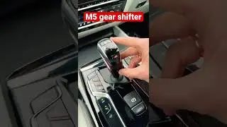 Gear shifter | BMW M5 #shorts