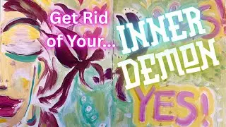 Unlock Spiritual Wisdom Through Art Journaling and Painting: How to Liberate Your Inner Critic