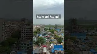 Mumbai Slum area| Malad West Tour| Mumbai City #ytshorts #malwani