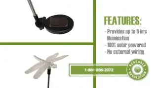 Solar Powered Dragonfly Stake Lights