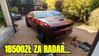 Radar do Challenger kosztuje 18500 ZL CO TAK DROGO!? 6.4 Widebody Dodge