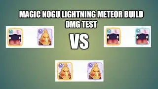 Nogu Magic Dmg Test Lightning Meteor Build 2 Shell Chepet VS Combine VS 2 Hill Wind - Ragnarok EL