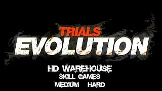 Trials Evolution : Gold Edition - 22 - HD Warehouse - Skill Games - Medium,Hard