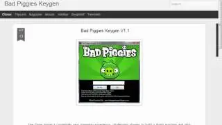Bad Piggies Keygen 2012 [No Surveys]