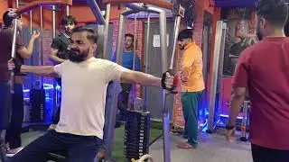 Supper set, Bench press with butterfly