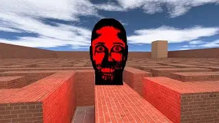 NIGHTMARE SELENE DELGADO IN BIG MAZE MAP - GMOD