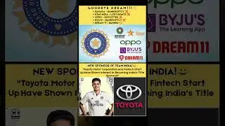 Toyota Motors Eyes Team India Sponsorship #shortfeed