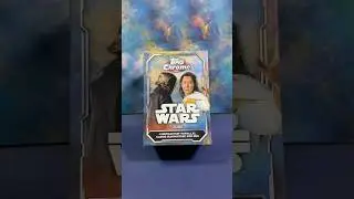 2025 Topps Chrome Star Wars Blaster Box unbox unleashed